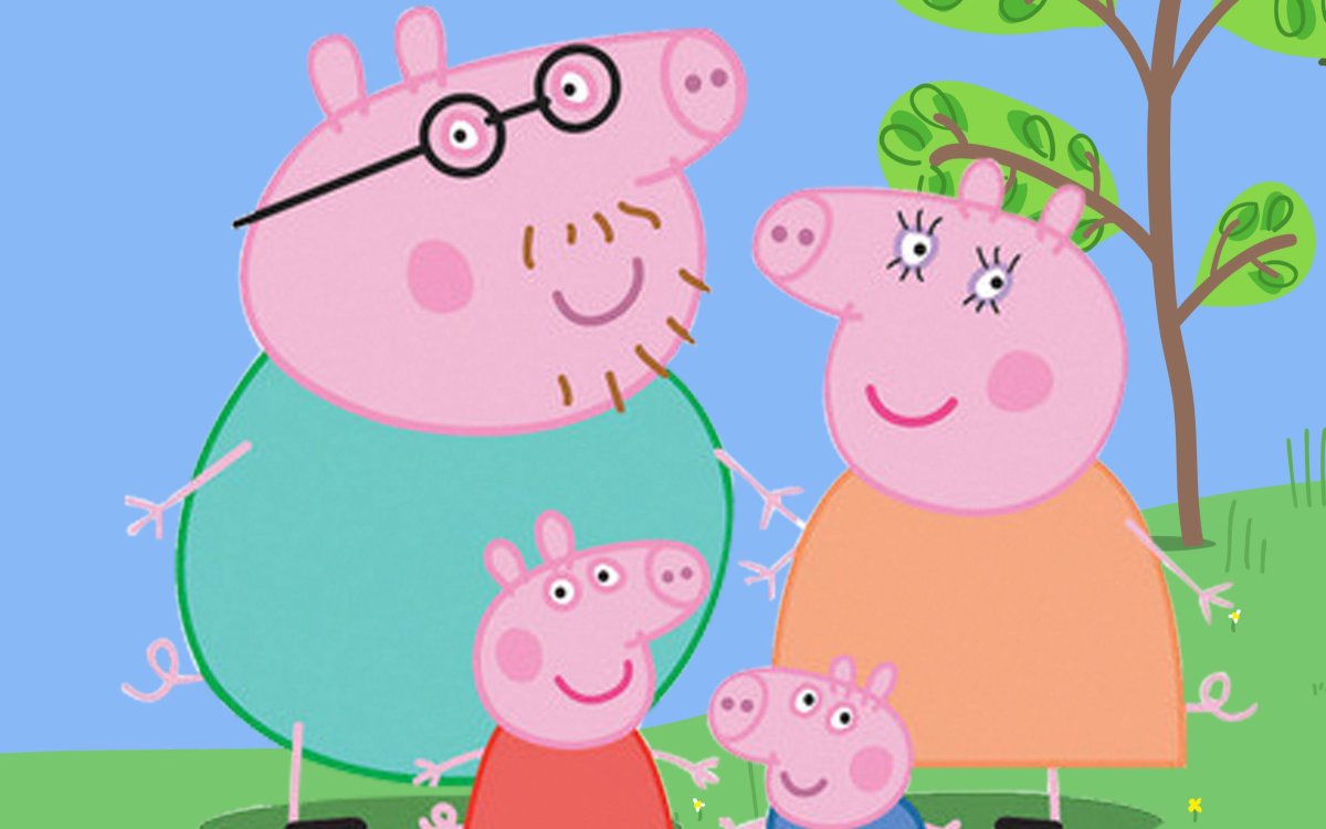 Вся семья свинки Пеппы