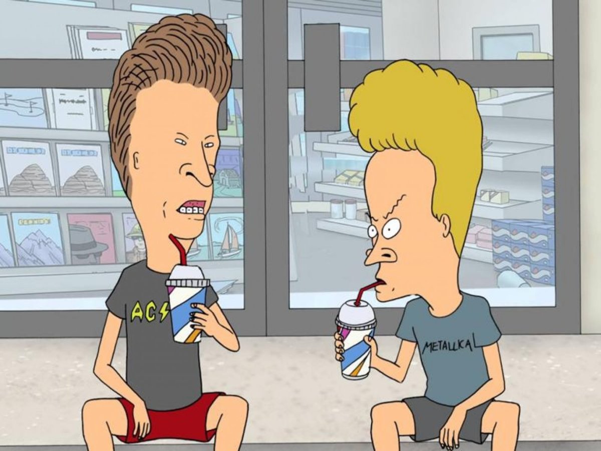 Бивис и Батхед удивлены