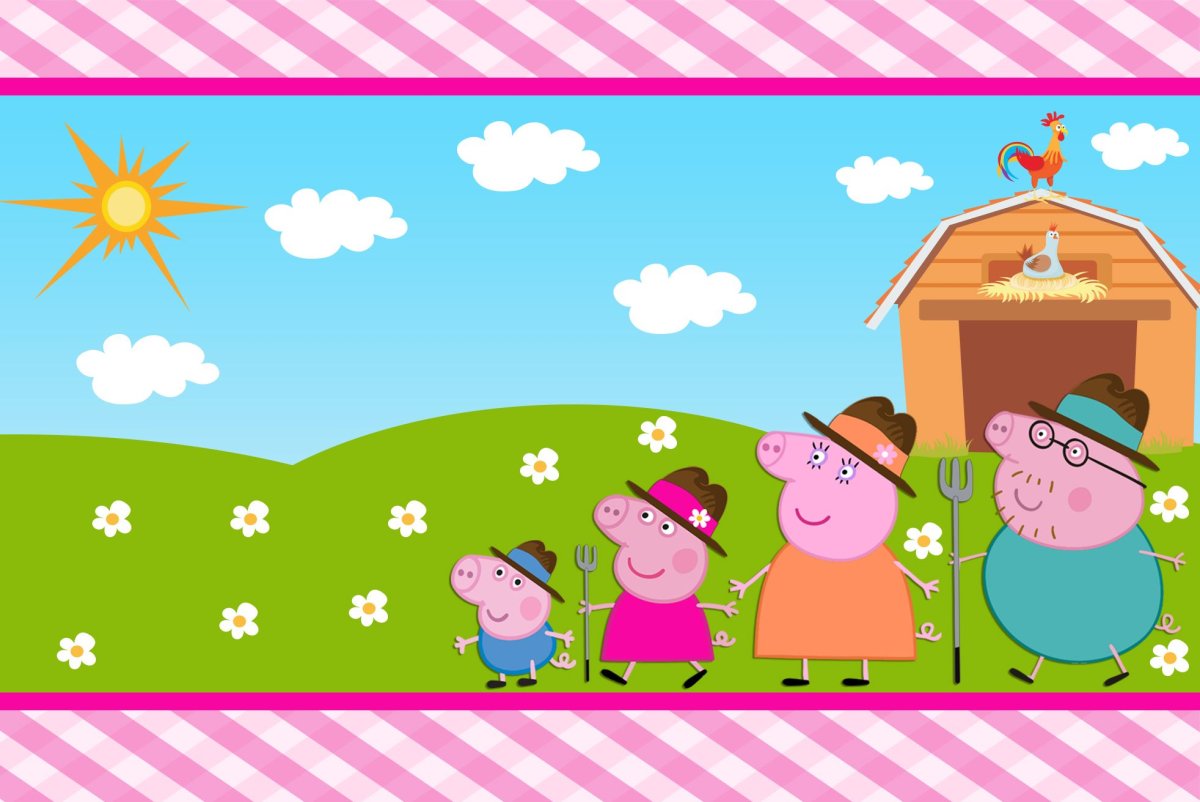 Свинка Пеппа семья