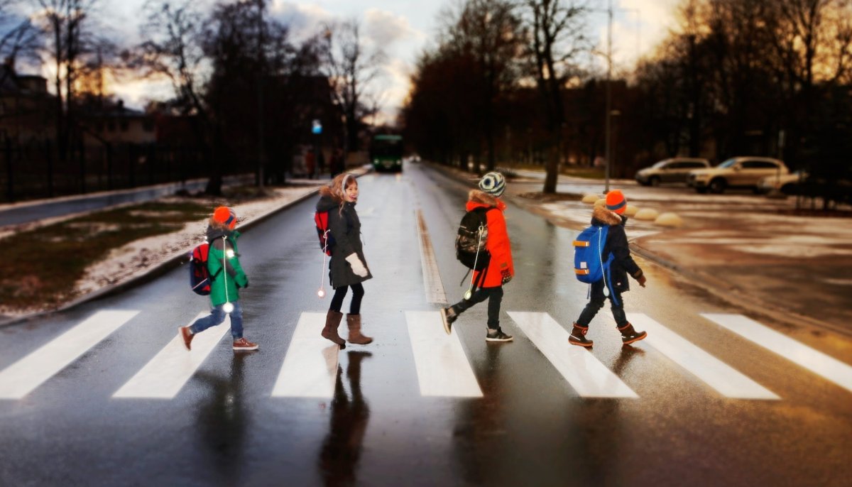 Переходить дорогу