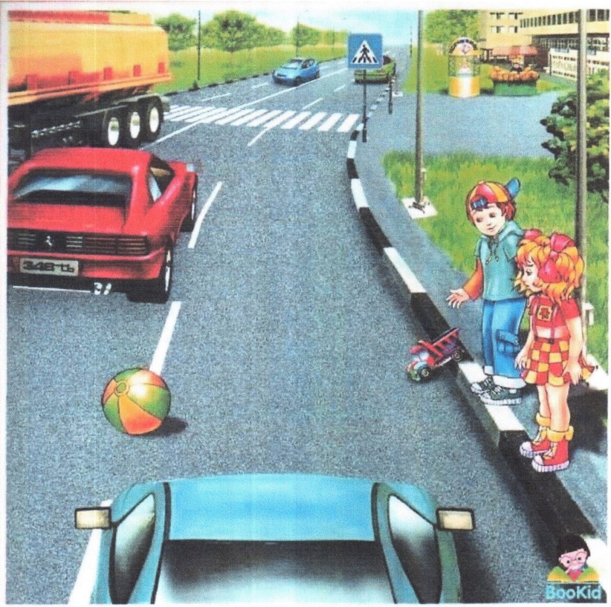 Опасные дорожные ситуации для дошкольников