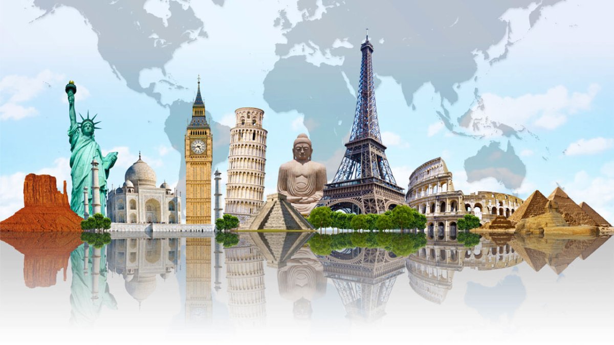 Достопримечательности мира для детей