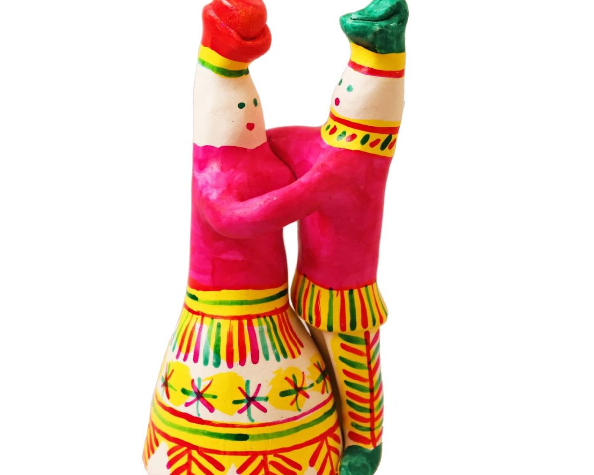Филимоновская народная глиняная игрушка