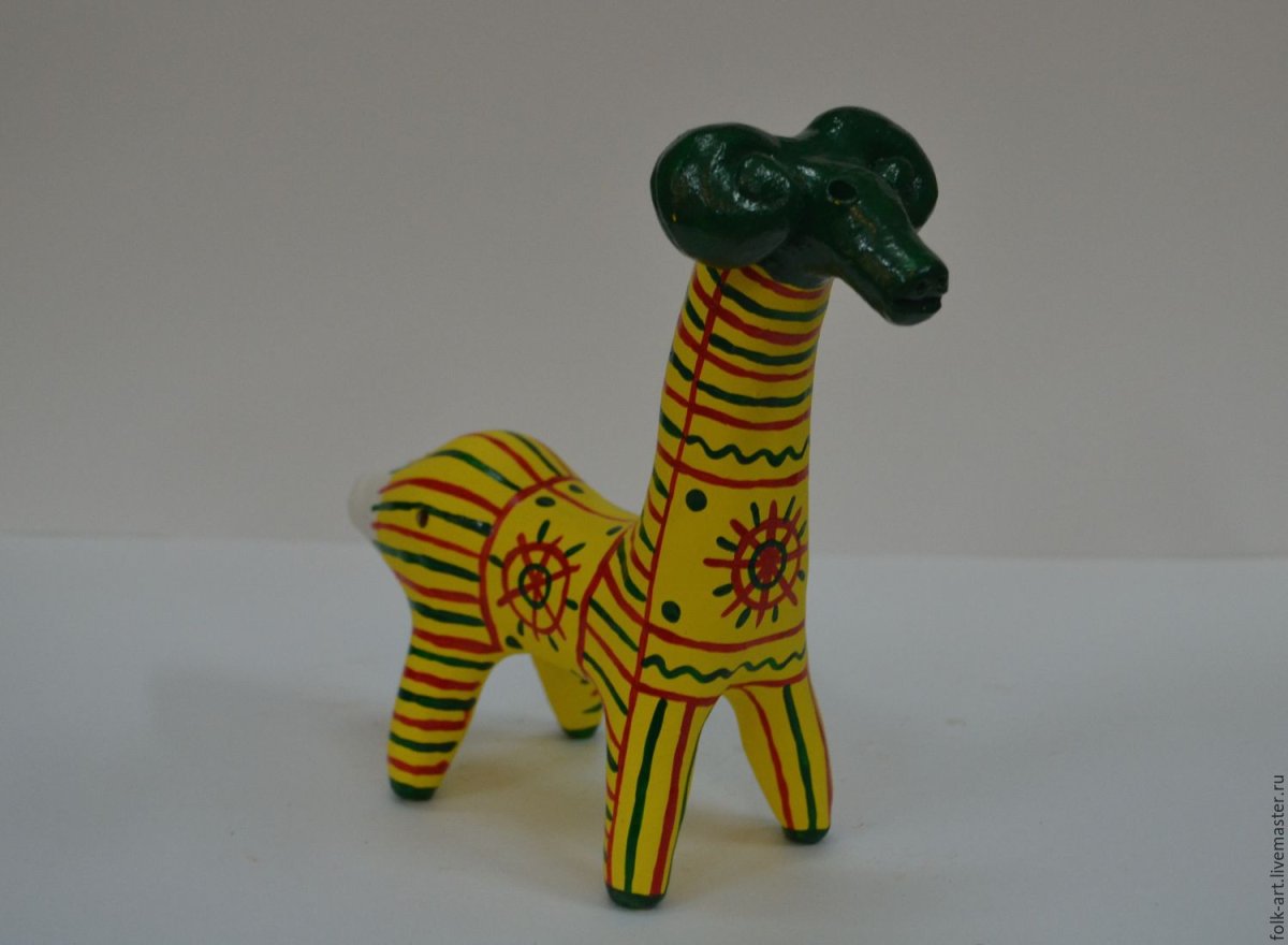 Филимоновская игрушка баран