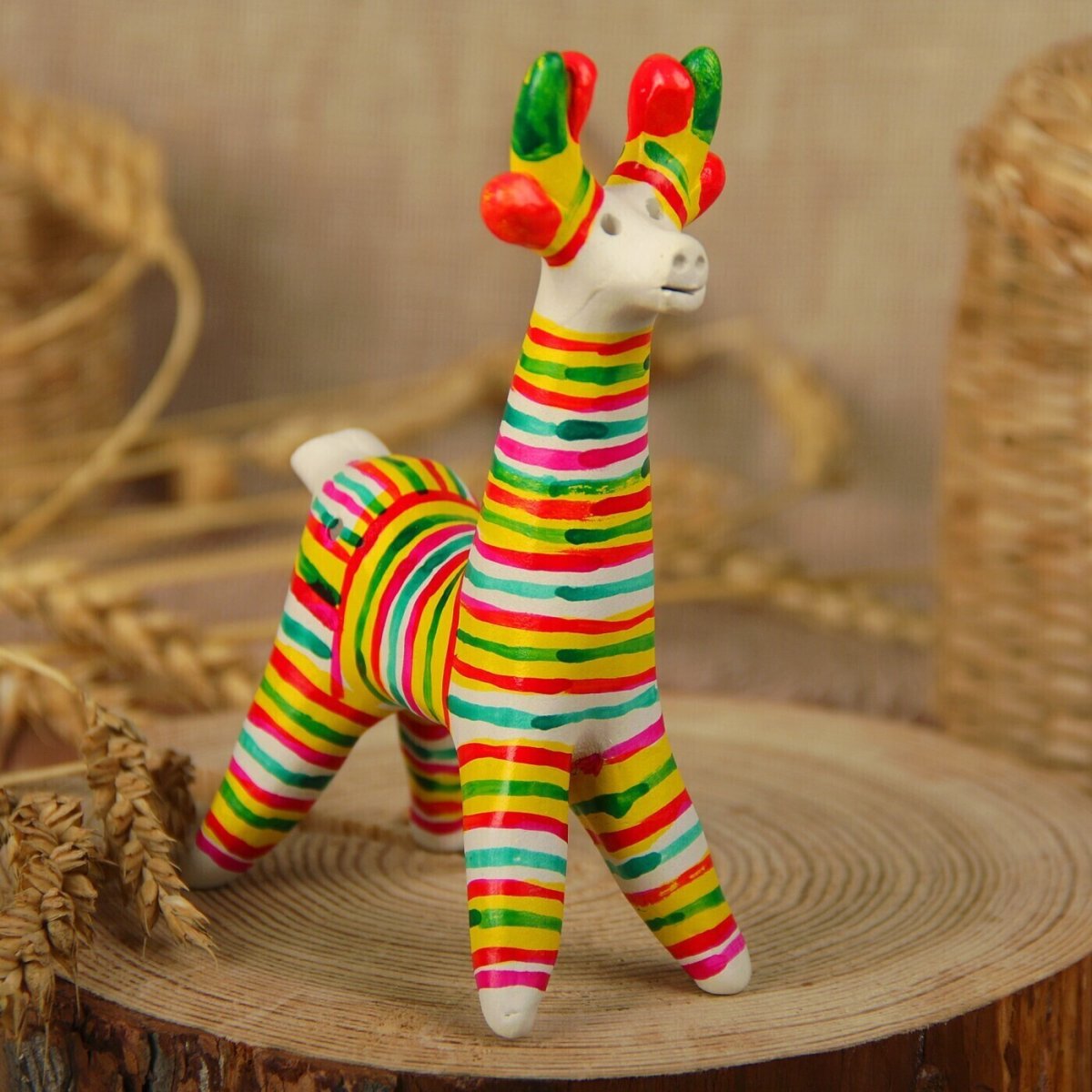 Трафарет дымковской игрушки для росписи