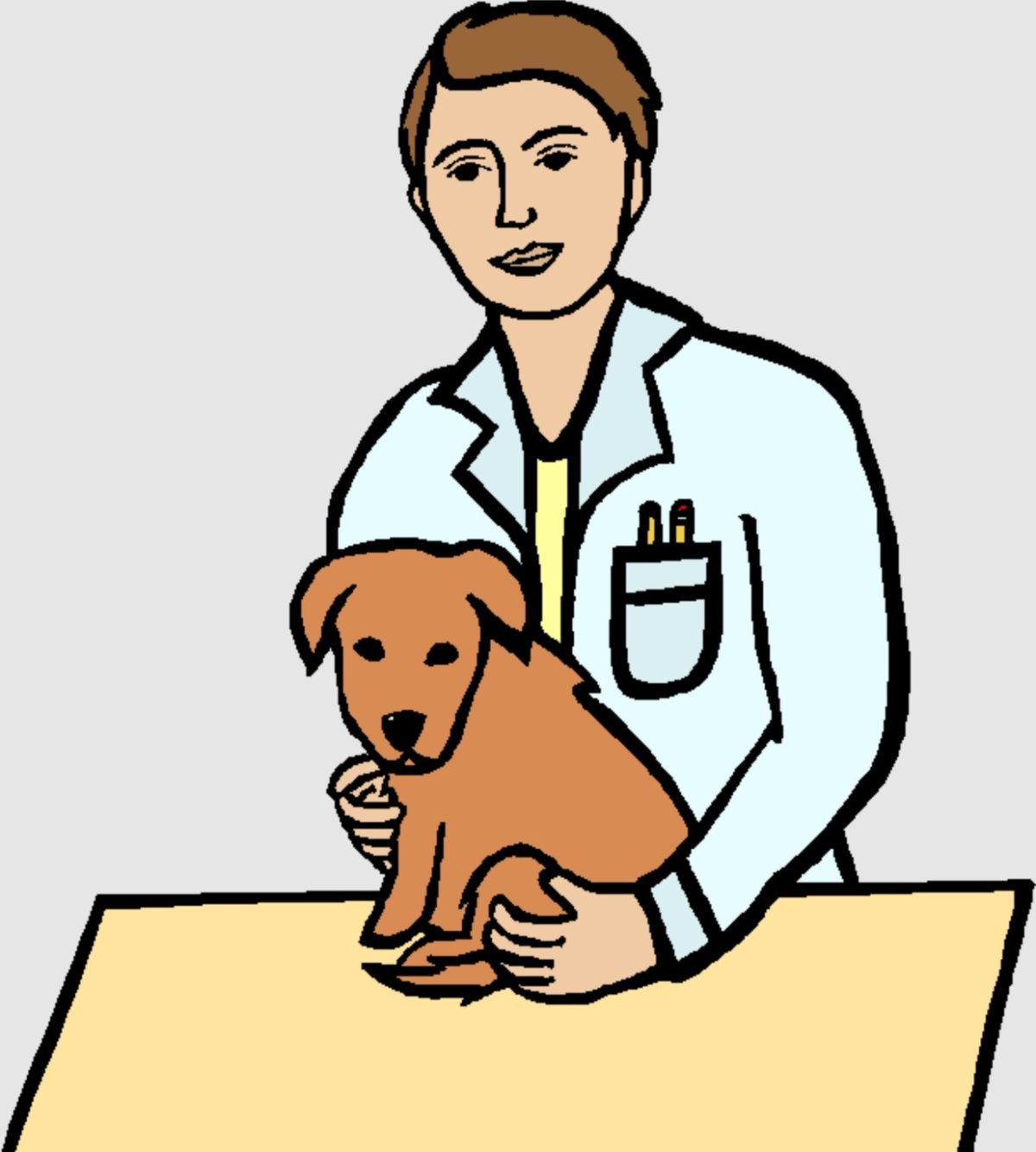 Нарисовать ветеринара