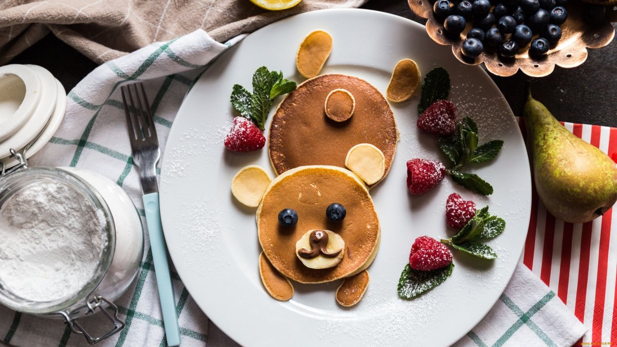 Красивый завтрак