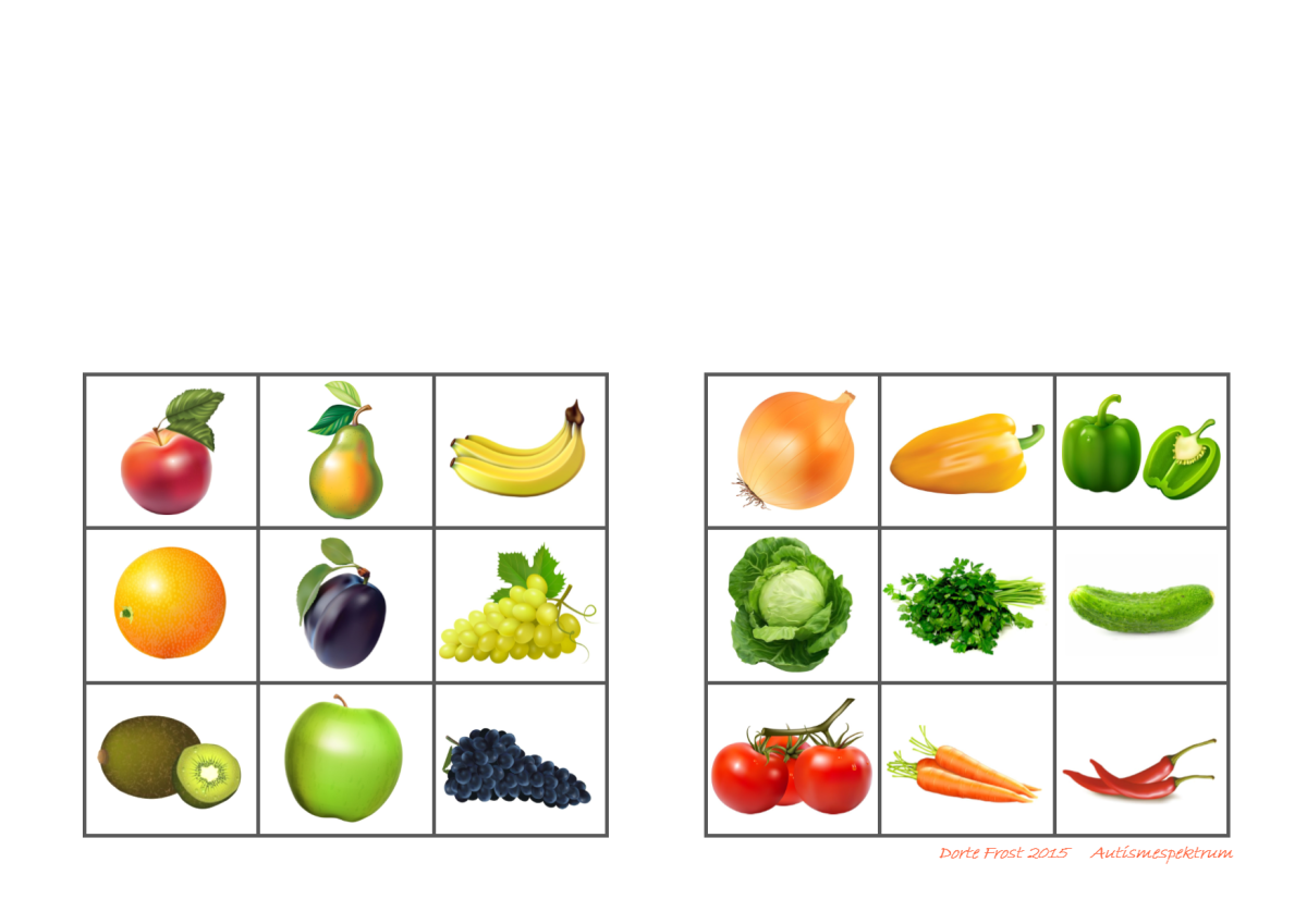 Овощи и фрукты для вырезания