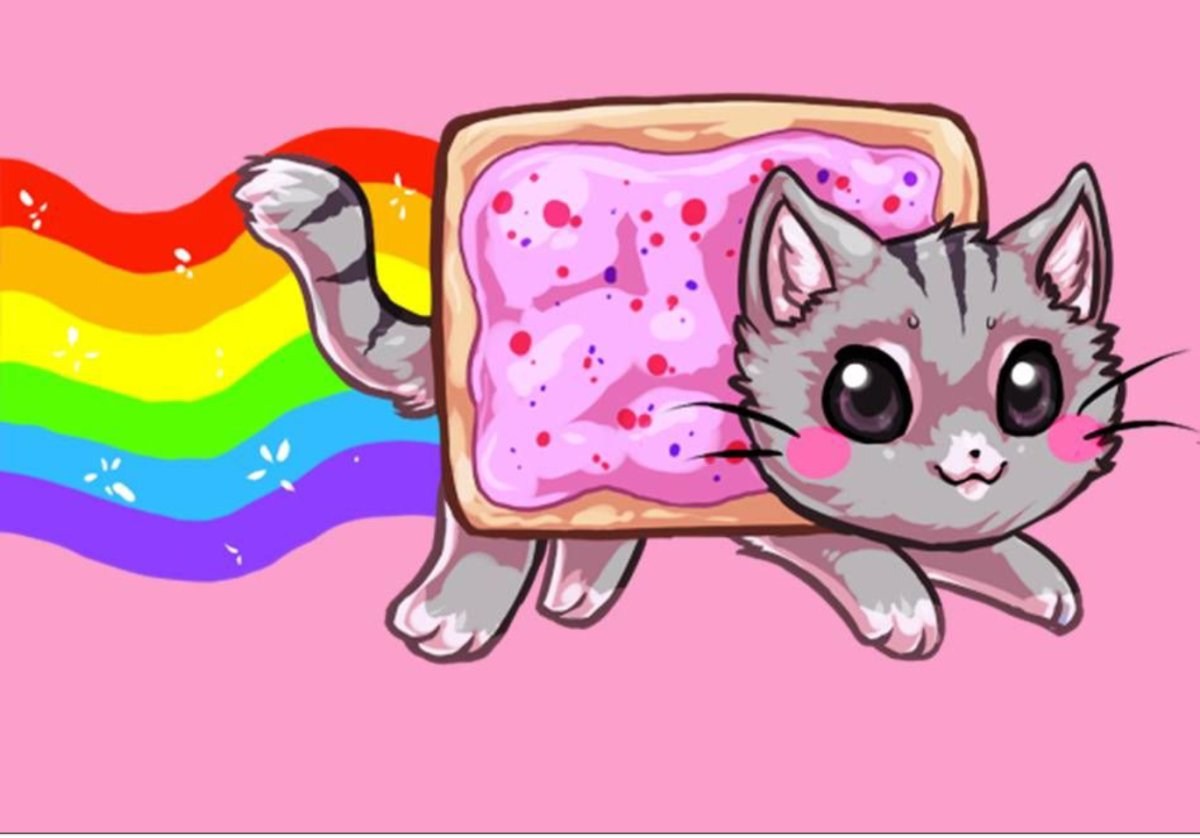 Стикеры нян Кэт