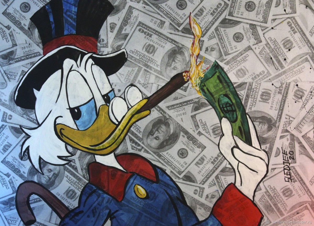 Скрудж макдак картина