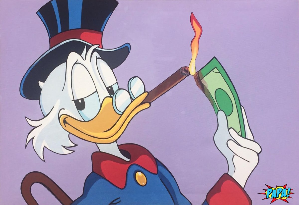 Скрудж макдак на машине