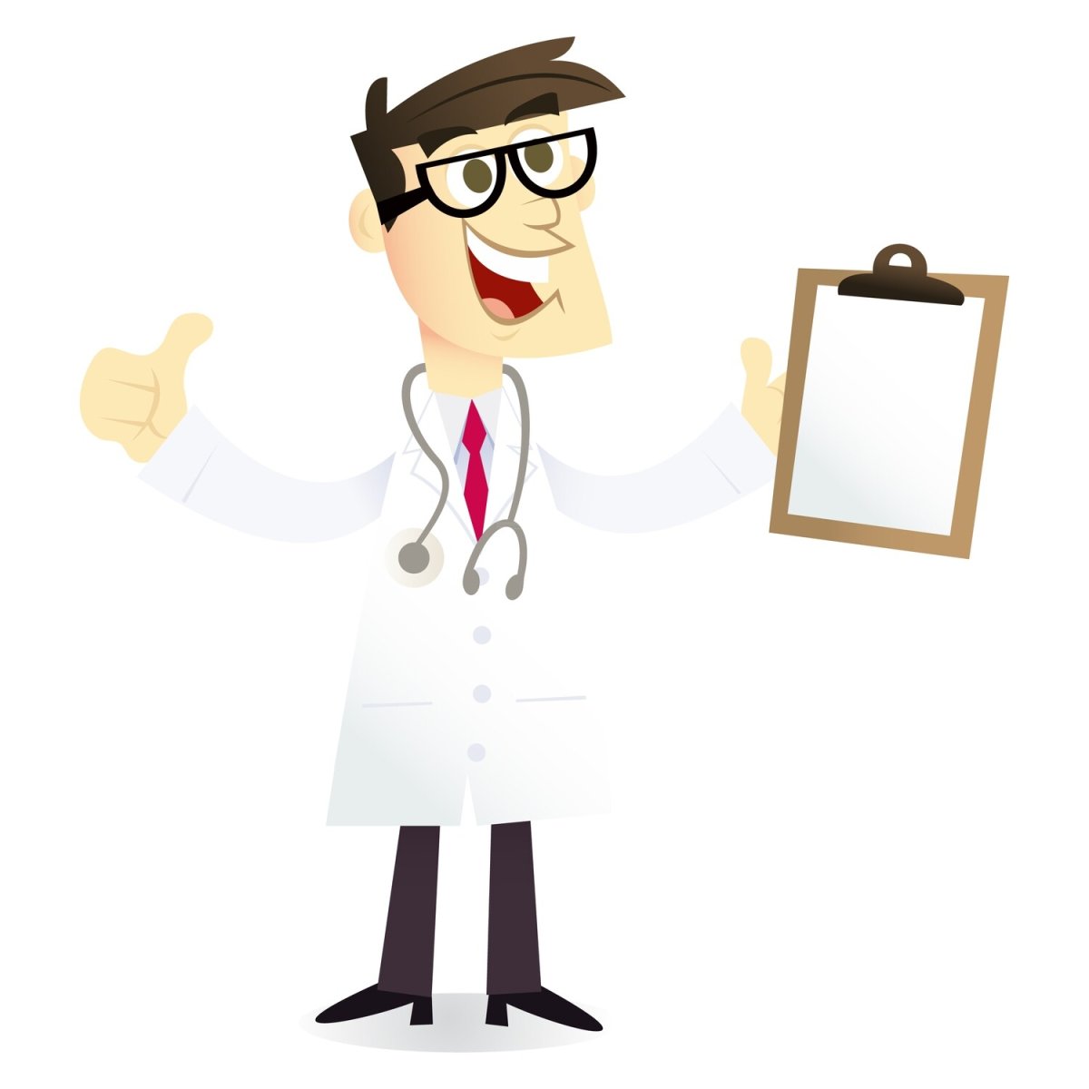 Мультяшный врач говорит