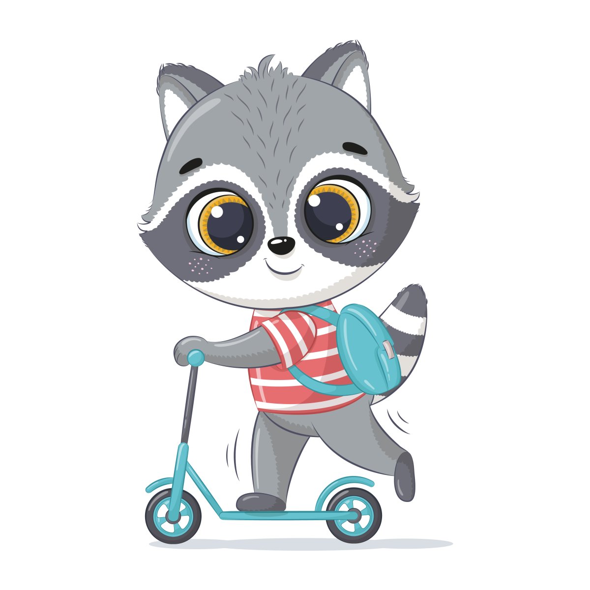 Крошка енот герои