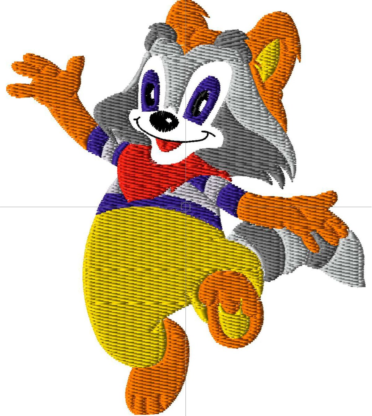 Забияка из крошки енота