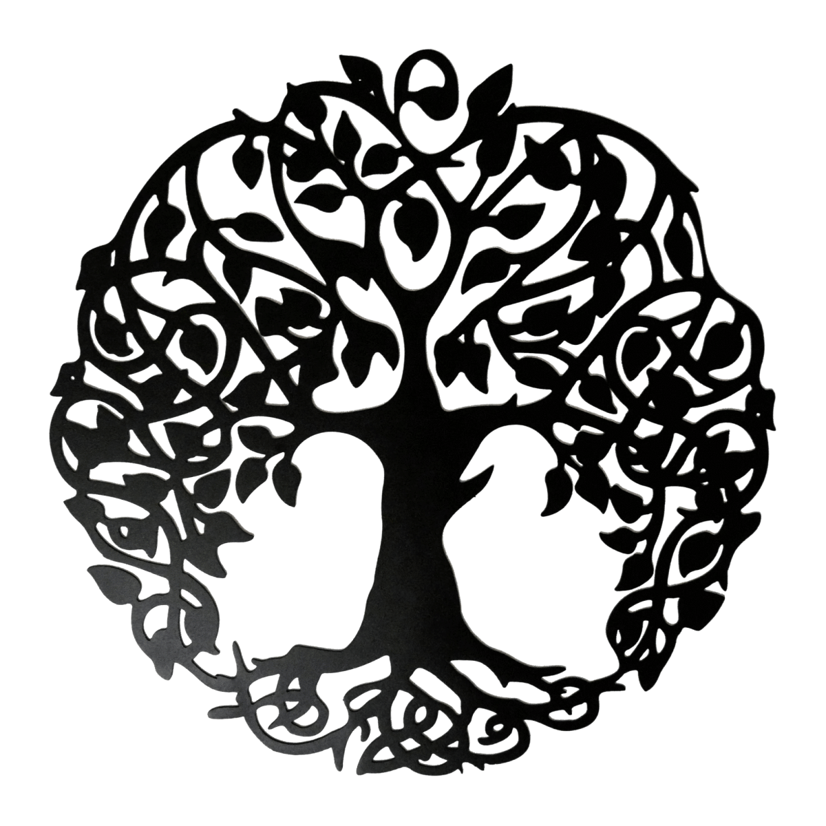 Дерево с корнями рисунок