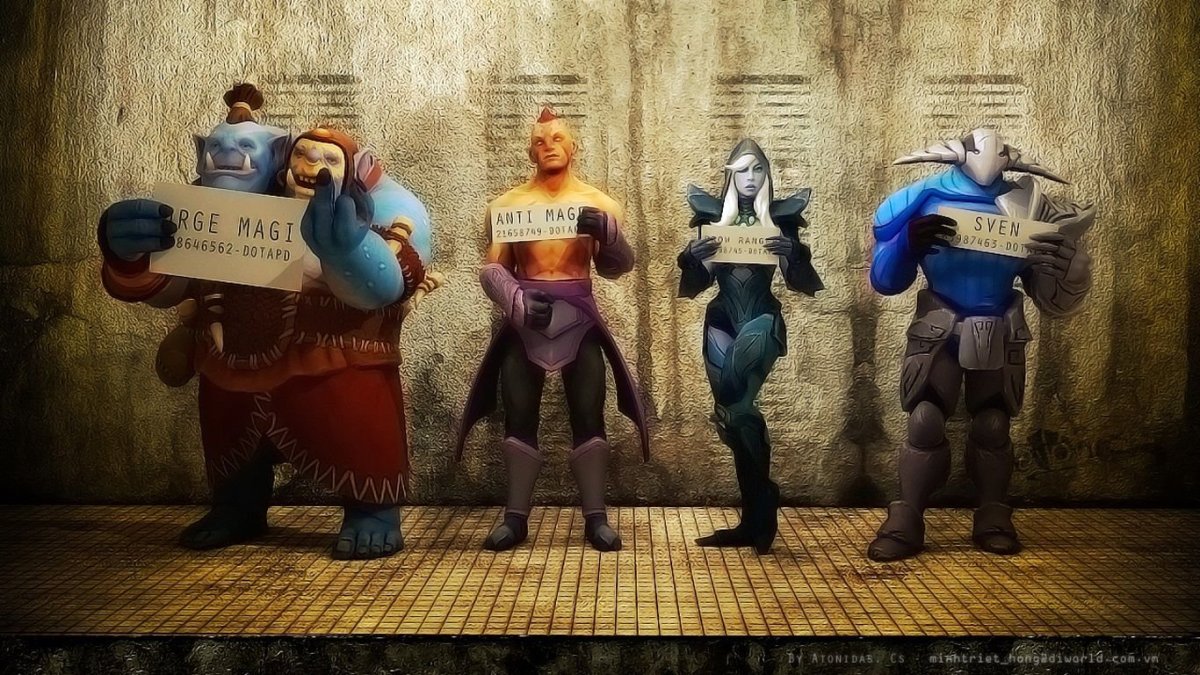 Dota 2 смешные герои