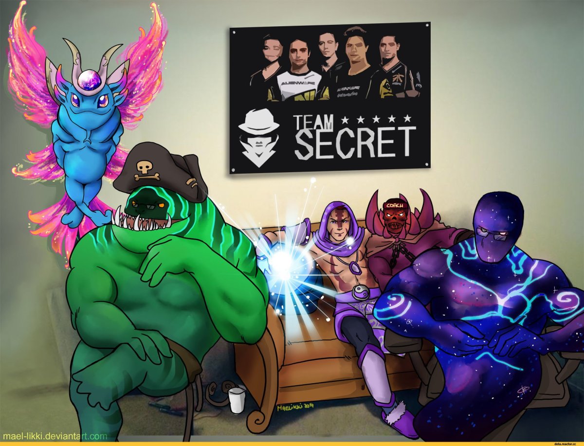 Смешные арты дота 2