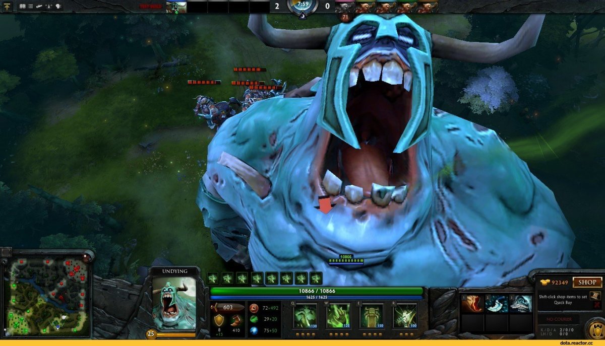 Андаинг в первой доте