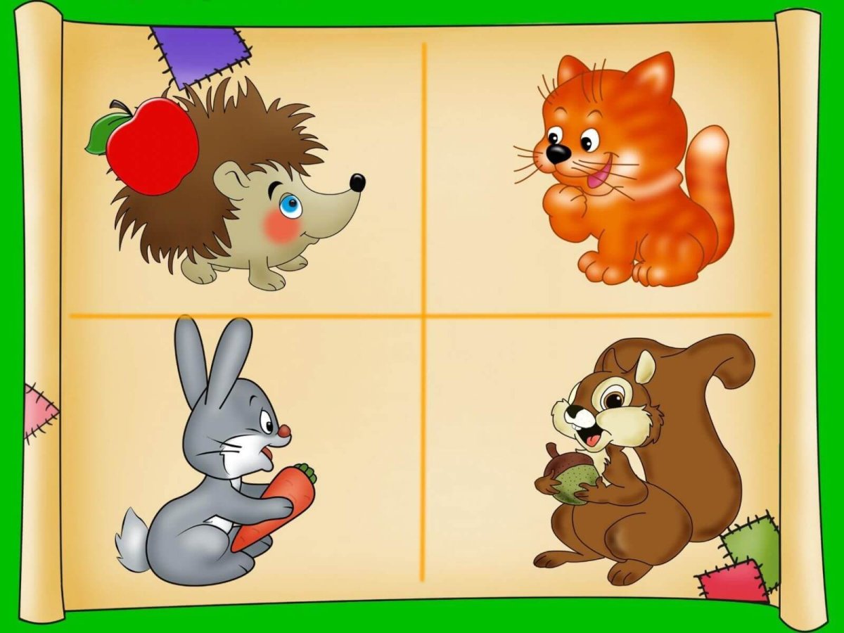 Предметы красного цвета для дошкольников