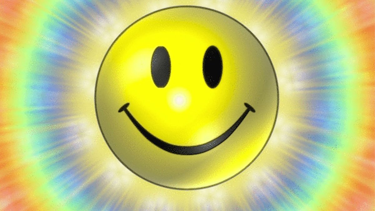 Радостный смайлик