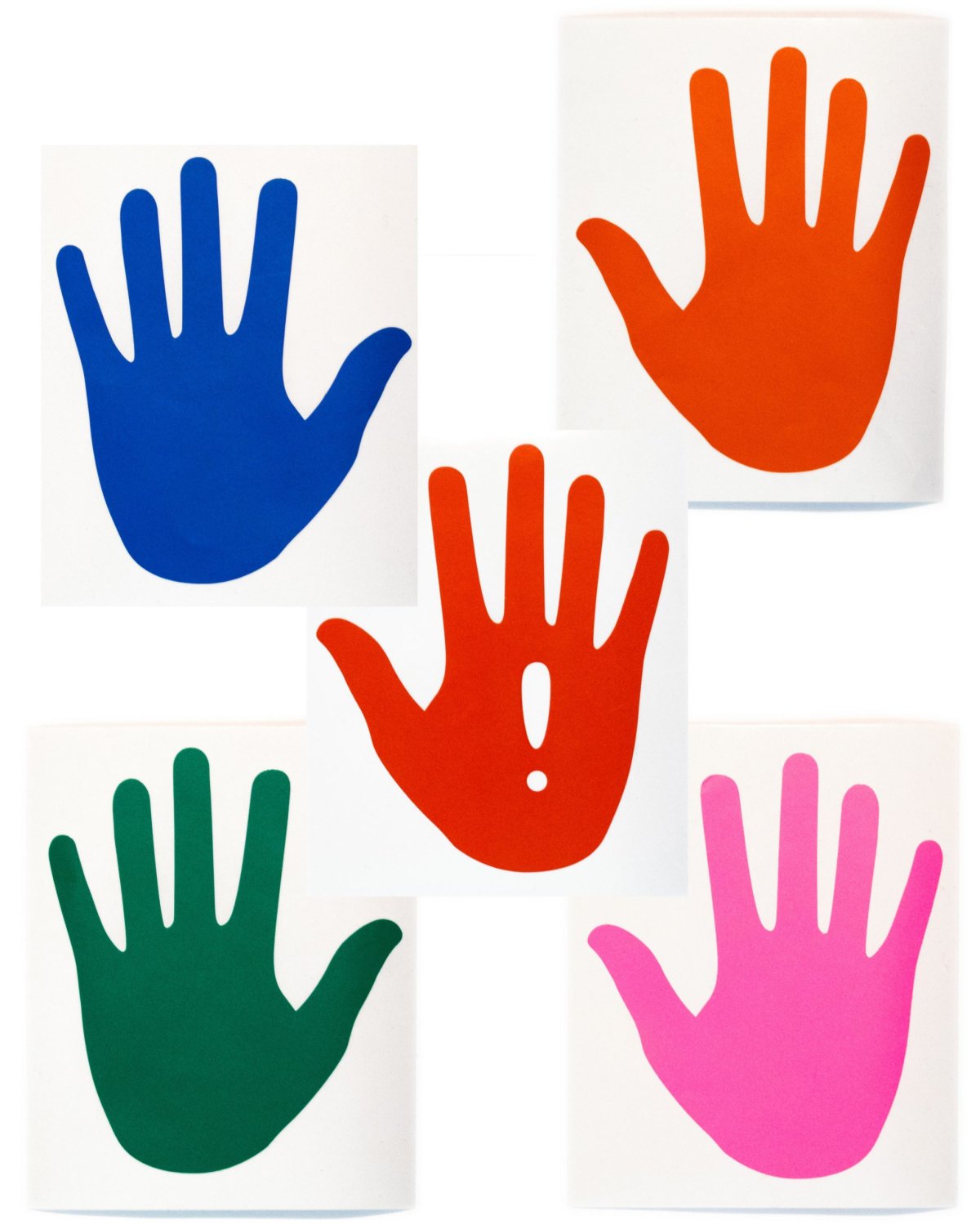 Стикер ладошки