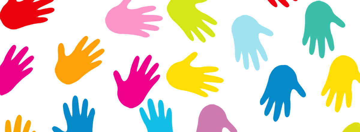 Открытая ладонь символ волонтерства