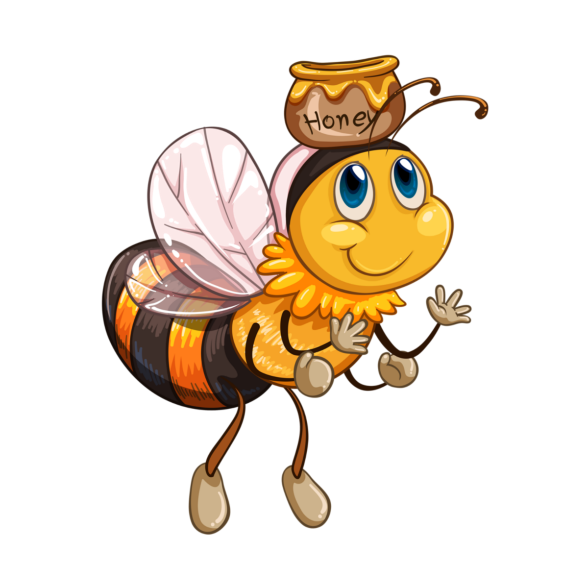 Муха Цокотуха пчела