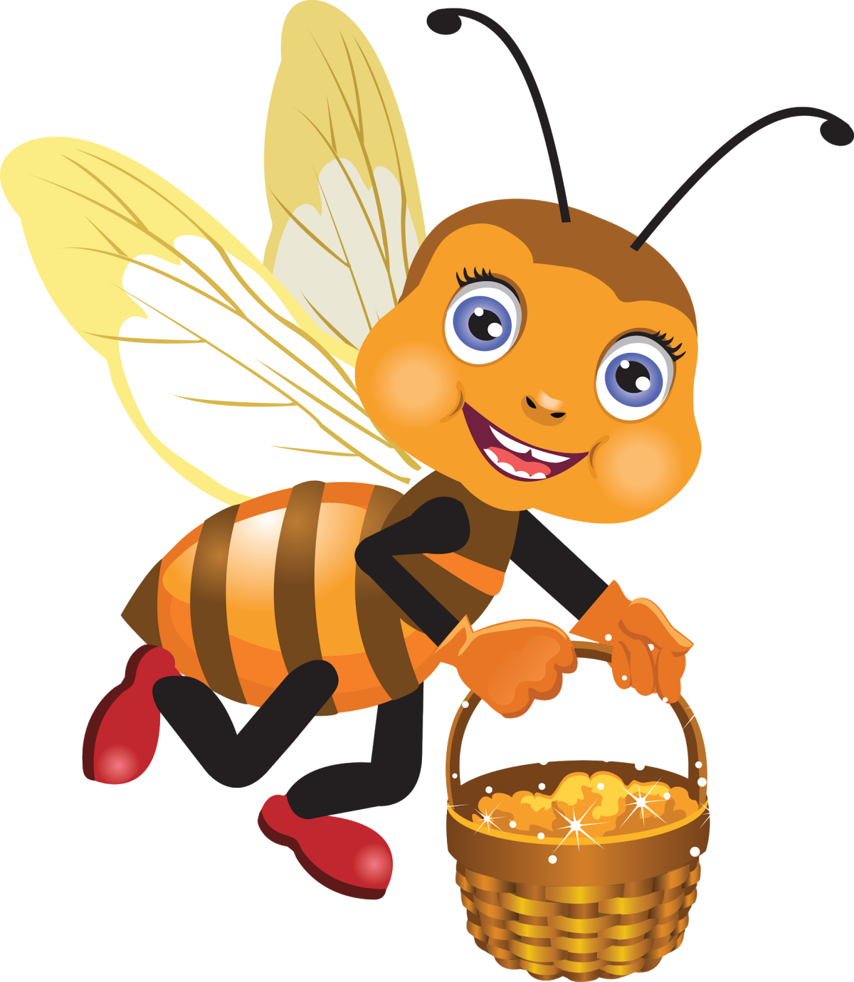 Пчелка с медом