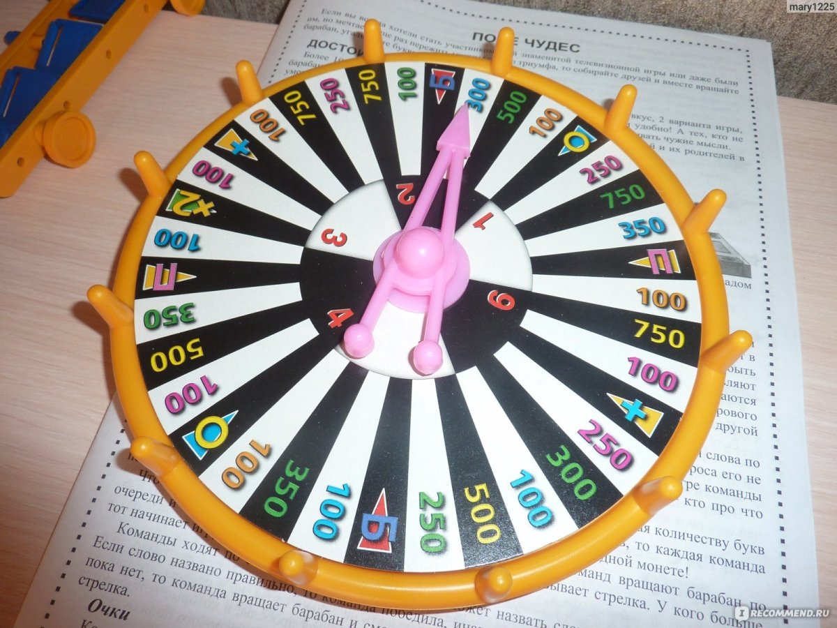 Барабан поле чудес вид сверху