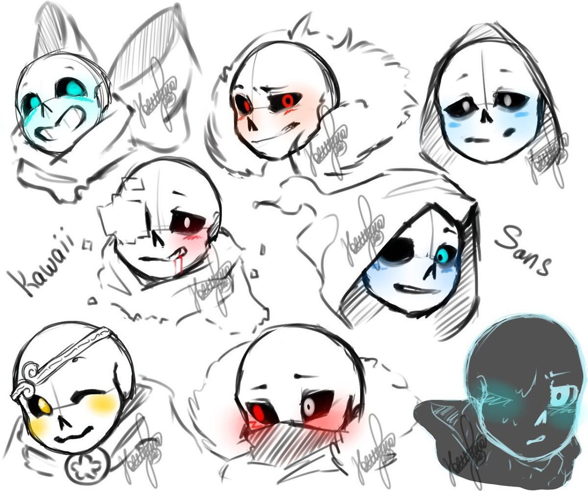 Андертейл стиль рисования