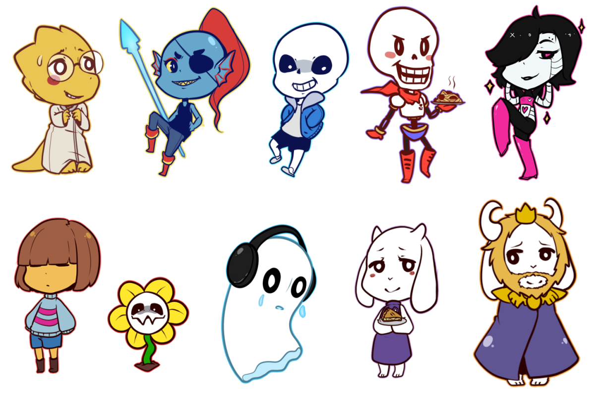 Андертейл герои