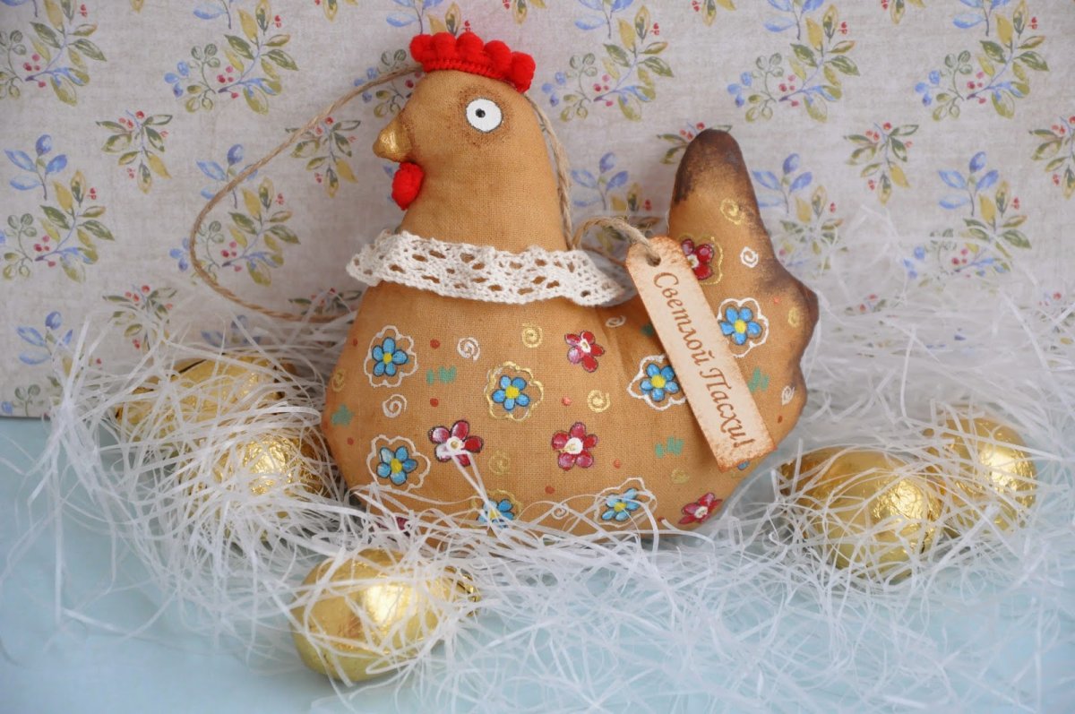 Курочка Пасхальная раскраска для детей