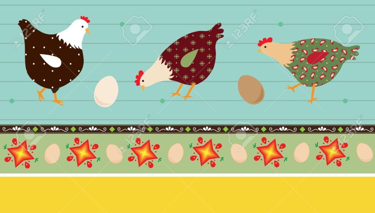 Аппликация Курочка