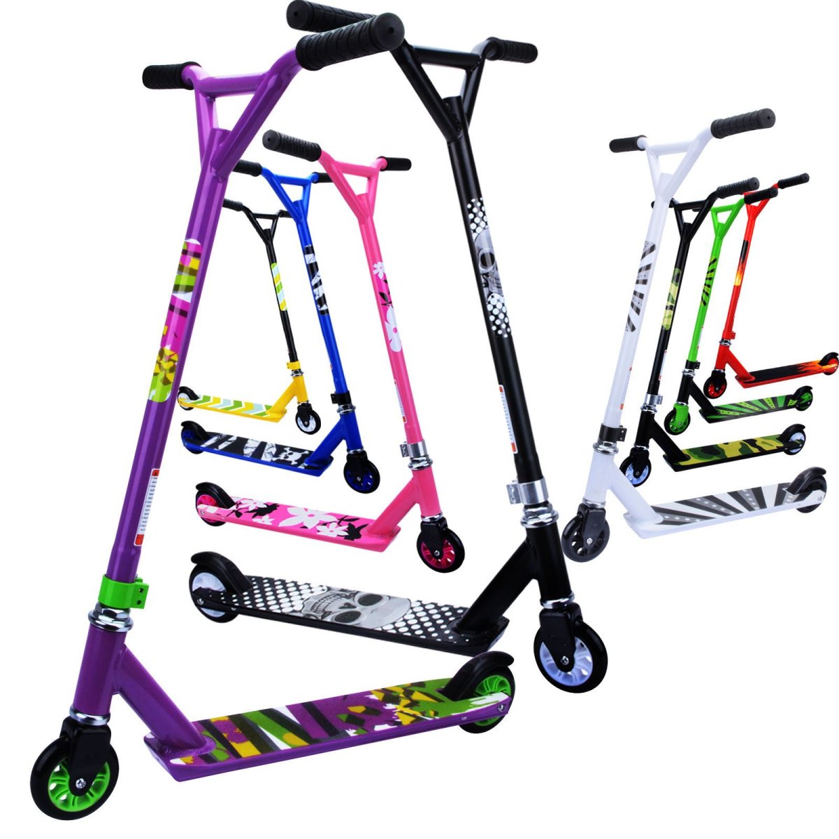 Самокат трюковой hic трюковой Stunt Scooter