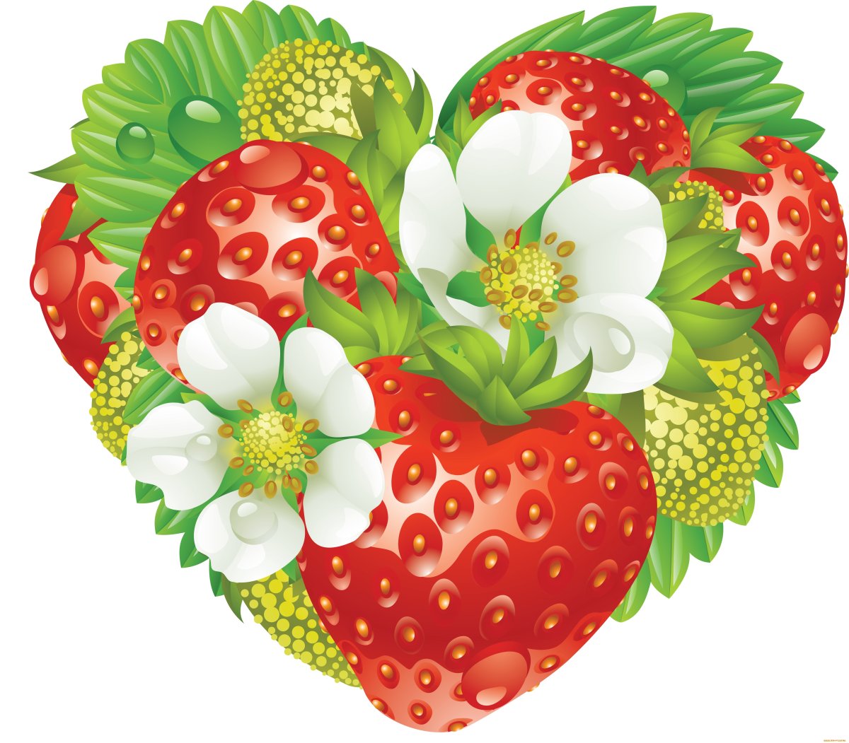 Клубника арт