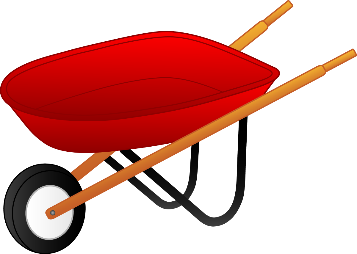 Тачка Садовая мультяшная