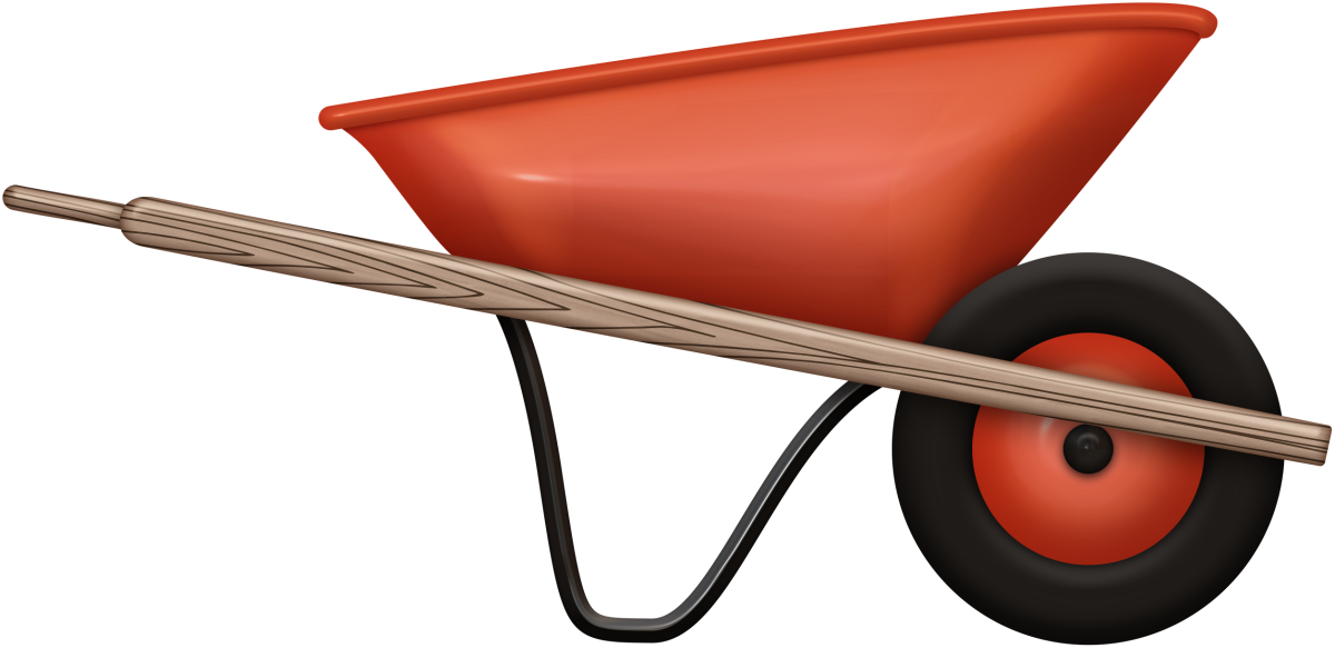 Тачка Садовая мультяшная