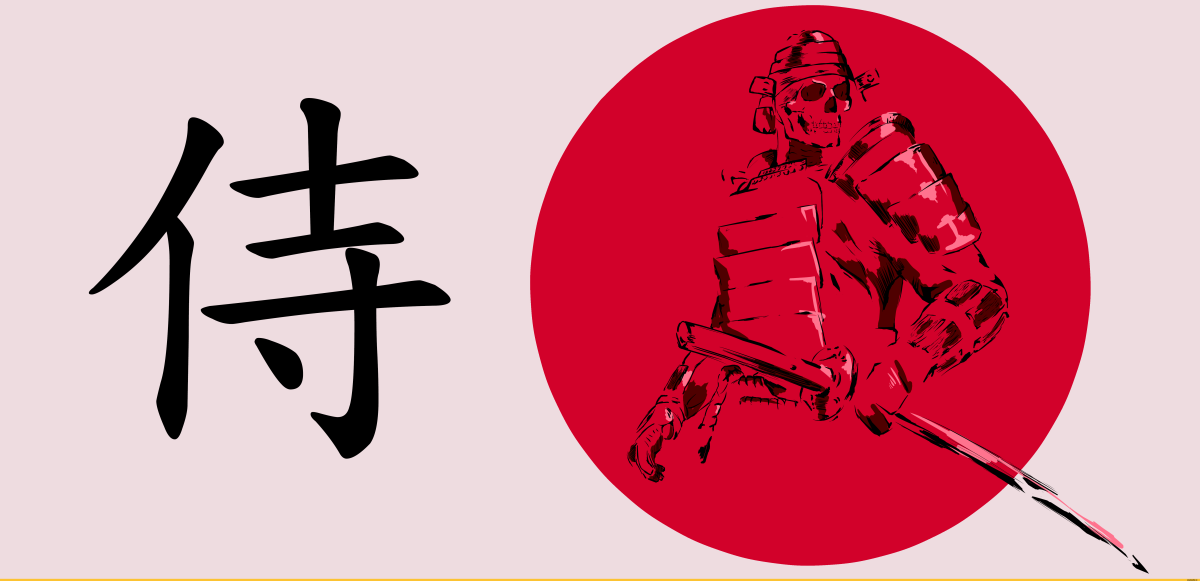 Бусидо путь воина Самурай иероглифы