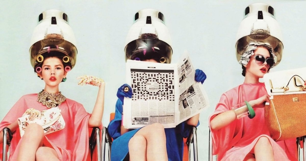 Ретро салон красоты