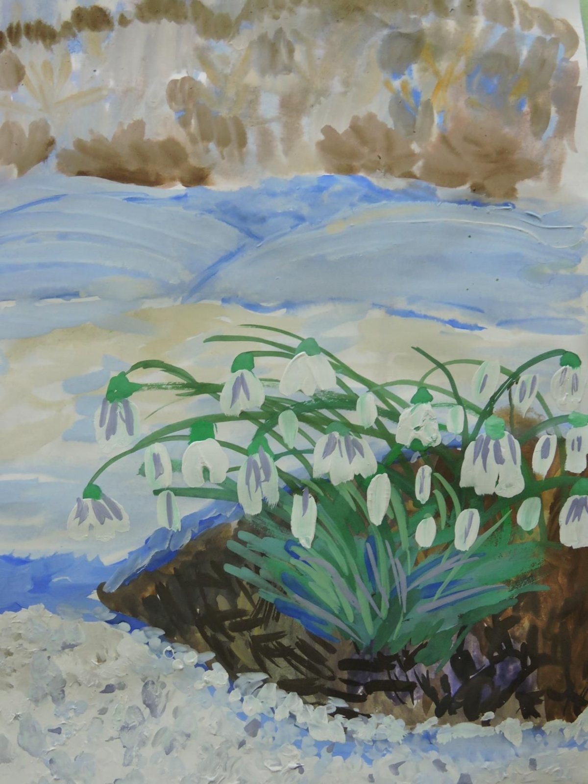 Картинка проталинки для детей на прозрачном фоне