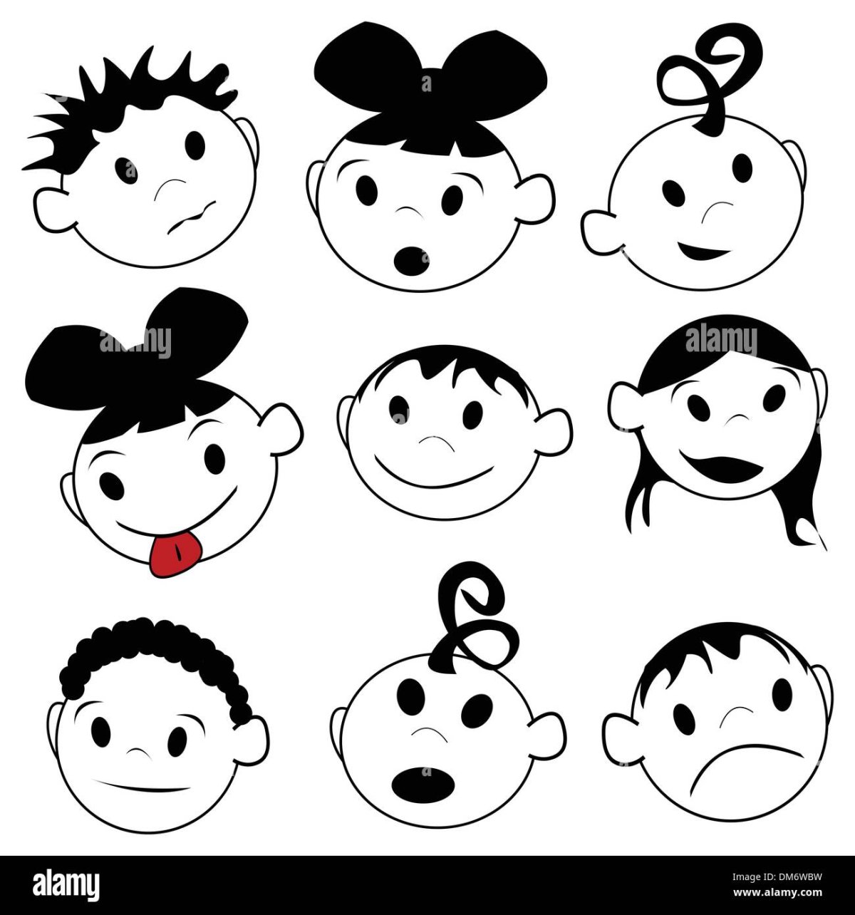 Кудрявые дети