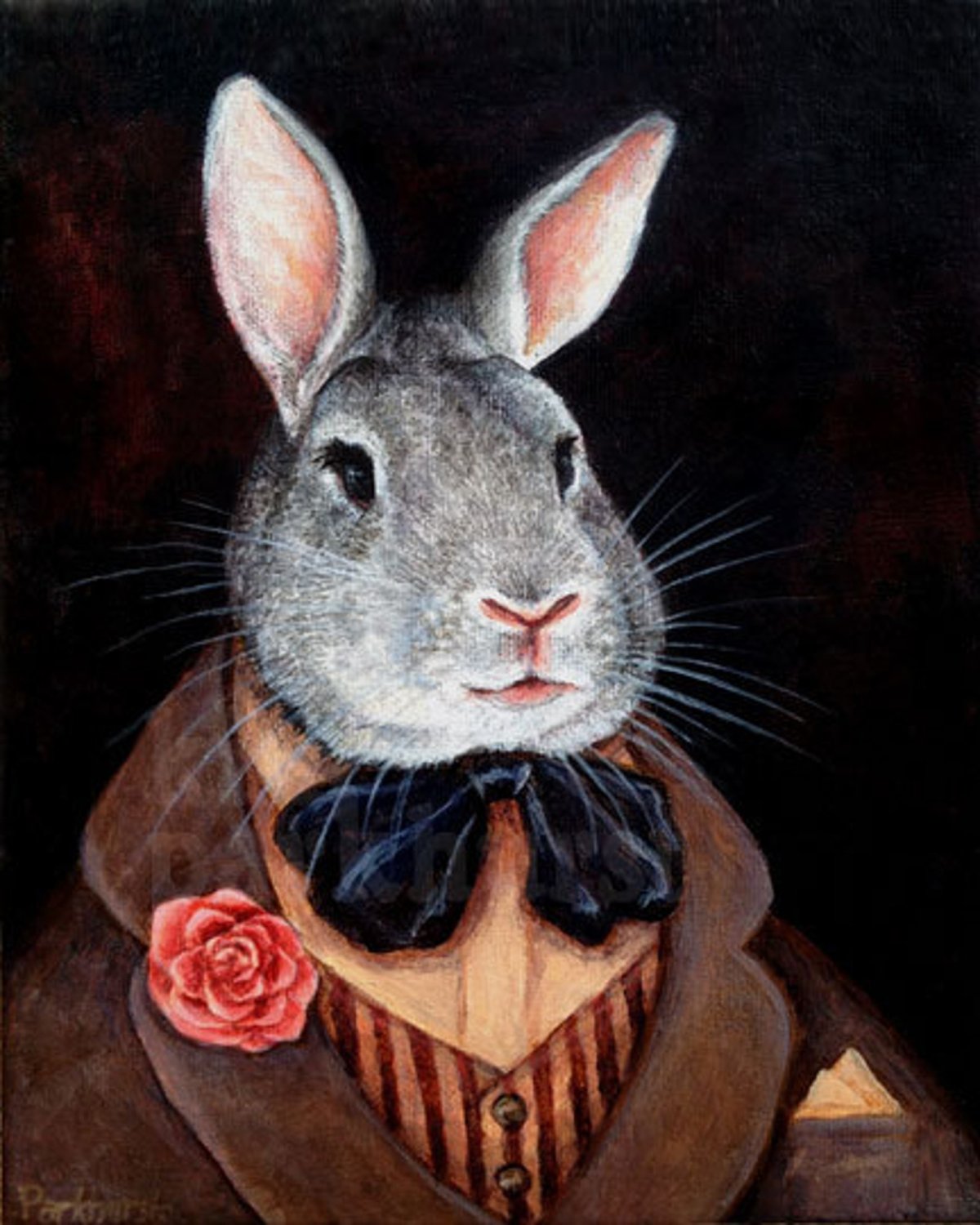 Портрет кролика