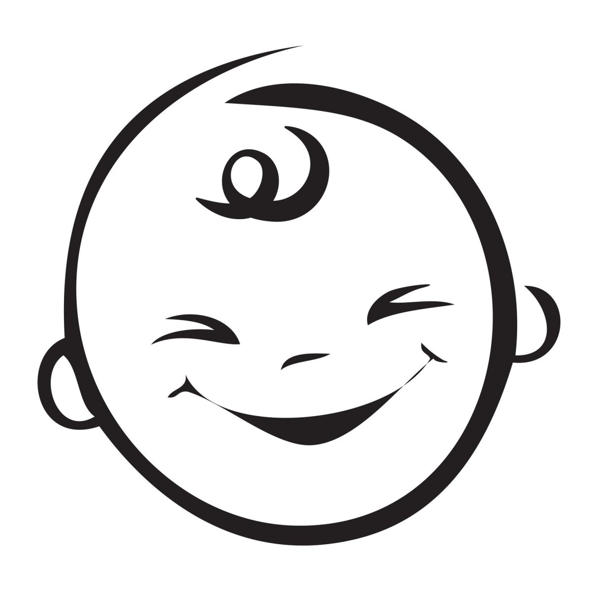 Улыбка пиктограмма