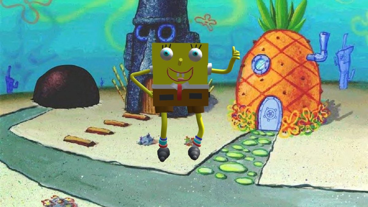 Губка Боб Сквидвард дом