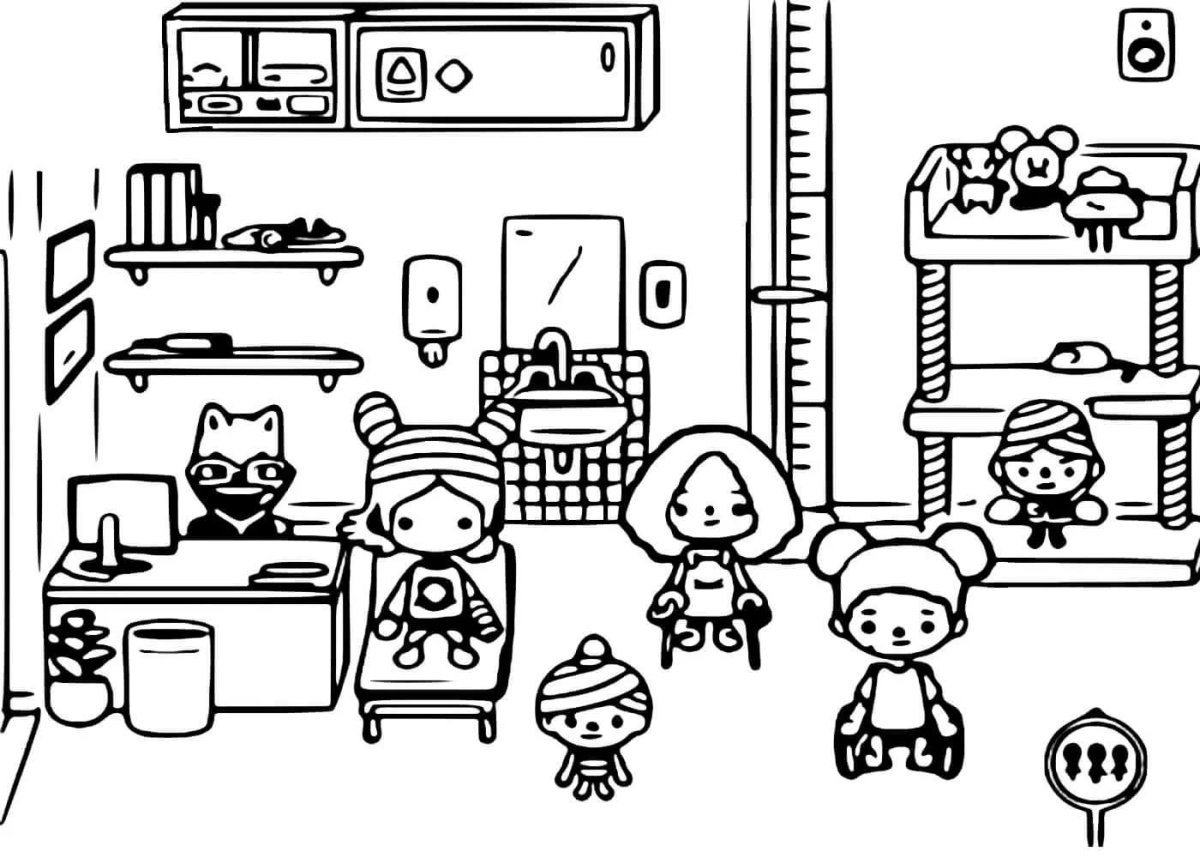 Toca Life World комнаты