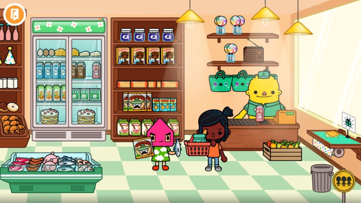 Toca boca Life комната