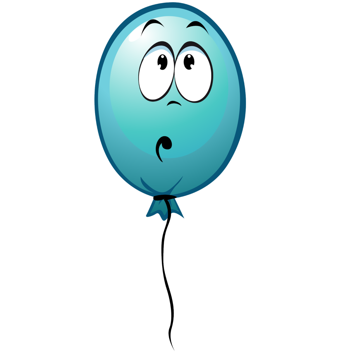 Воздушный шарик мультяшный