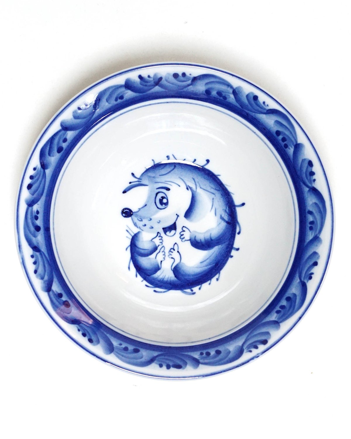 Чашка Гжель рисунок для детей