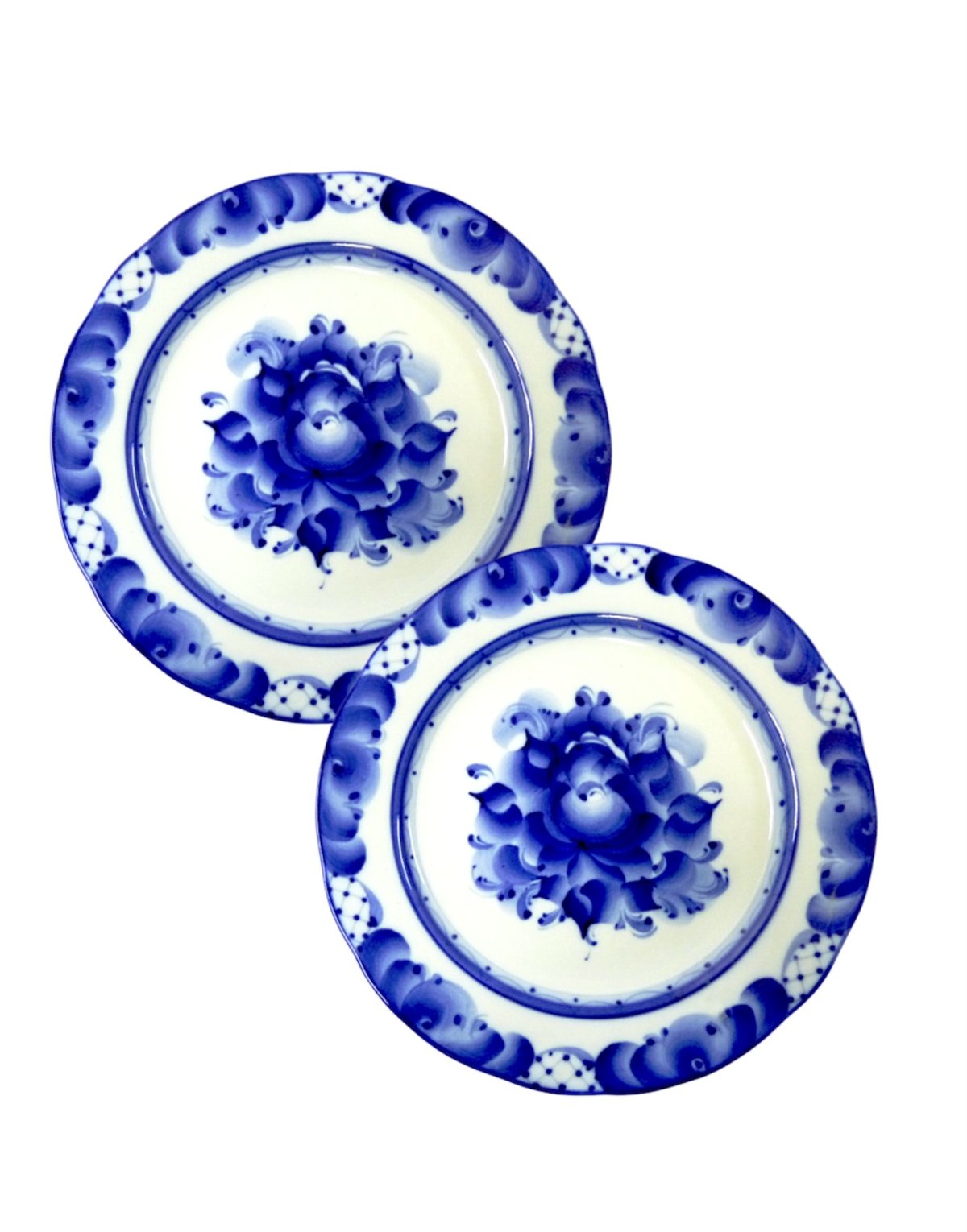 Гжельская посуда для дошкольников