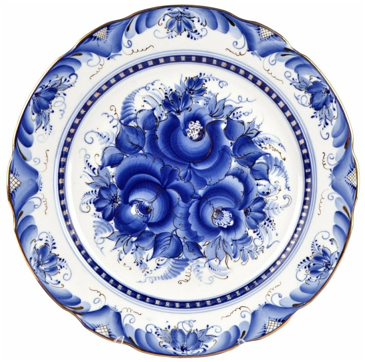 Трафареты посуды гжельской росписи для детей